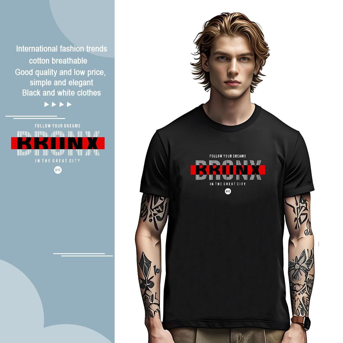 Wholesale letter Men T Shirts Casual Beach Men Tops Tees 230g 100% Cotton Stylist O-Neck Short Sleeve Custom Cartoon Tshirts