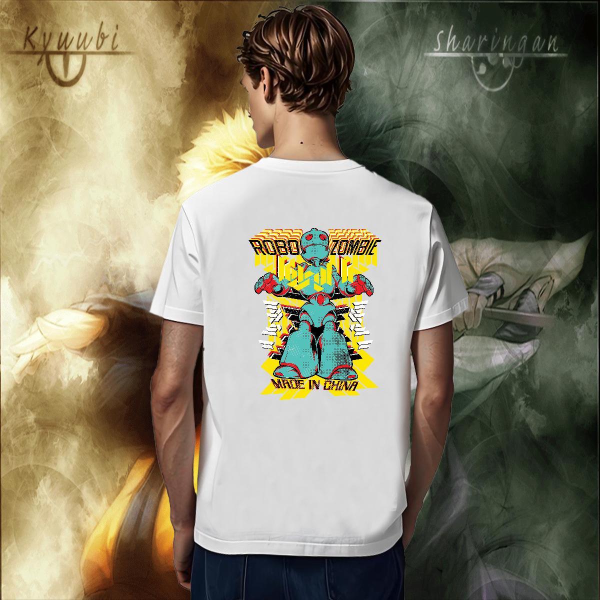 Soft Men Tops Tees Spring Summer 100% Cotton 230g Black White O Neck Short Sleeves ET T-Shirts DIY Customized Tshirts