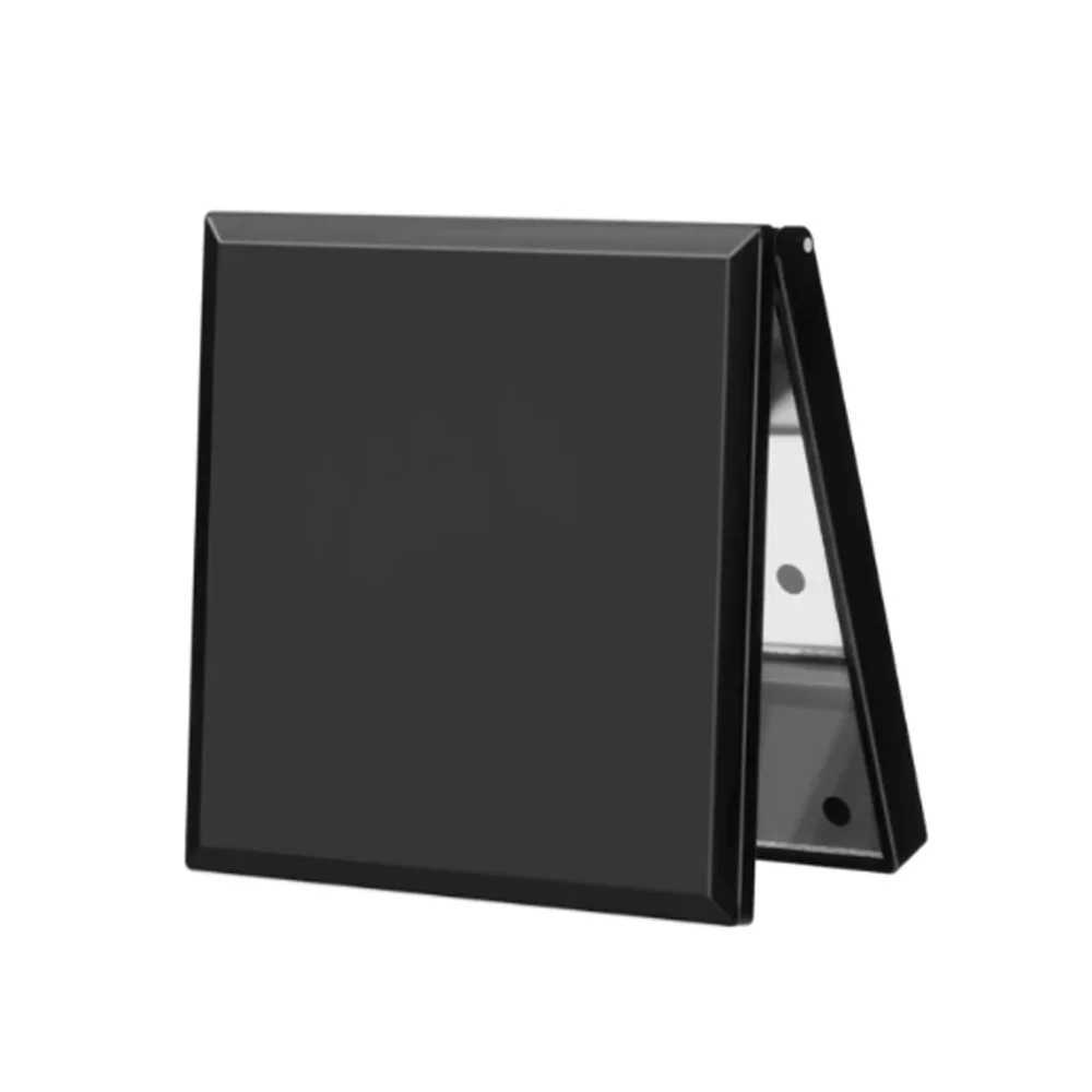 Mini LED Lights Vanity Mirror Foldable Lighted Makeup Mirror Double-sided Cosmetic Hand Folding Portable Compact Pocket Mirror Y240819
