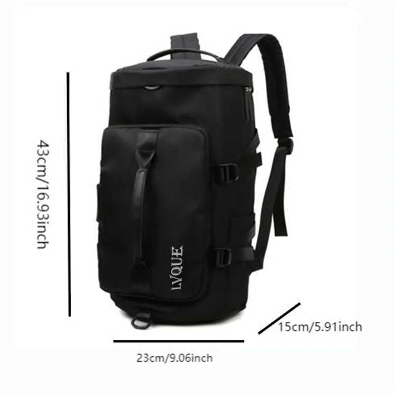 Women Travel Backpack Large-capacity Single-shoulder Sports Gym Bag Multi-function Travel Storage Jelly Bag CL240820