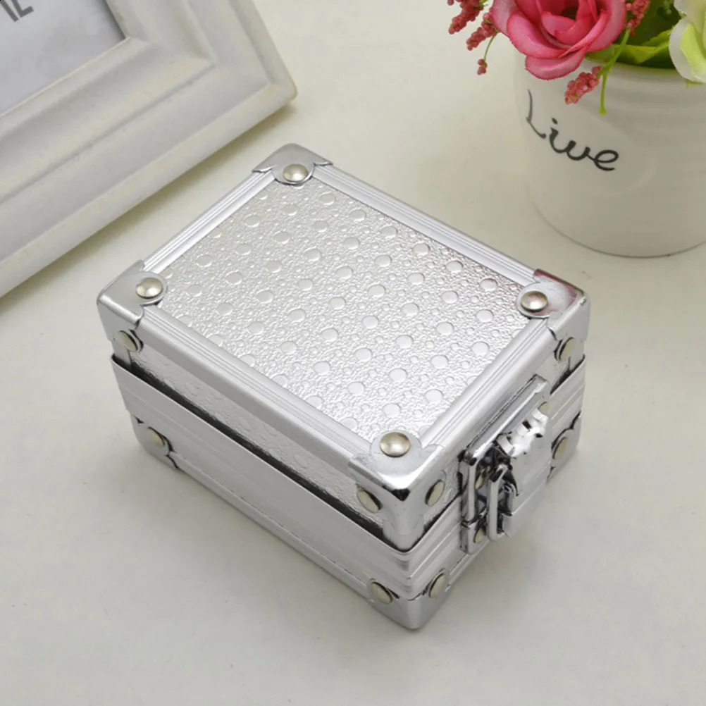 Vintage single case transparent Lid watch display box jewelry stand bracelet organizer mens gift 240812