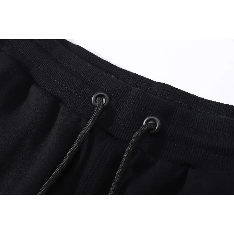 YJKVUR 100% Cotton Drawstring Shorts for Mens Summer Casual Jogging Sweatshirt Plus Size Fitness Gym High Quality 240819