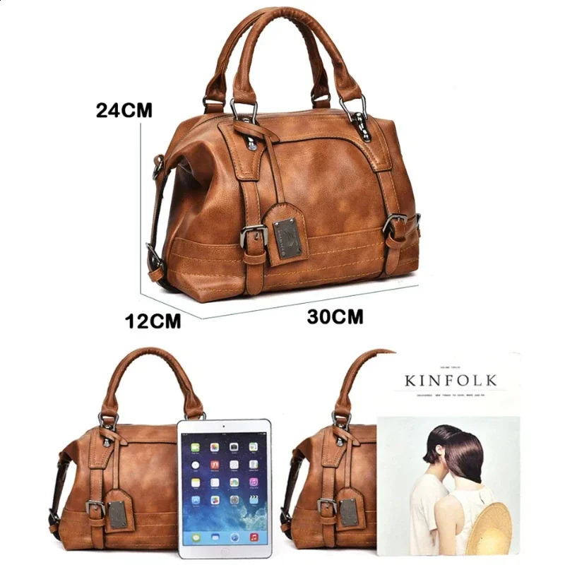 Contrasting Colors Zipper Pu Soft Surface TopHandle Bags Casual Large Capacity 2024 for Women Womens Handbags y240914