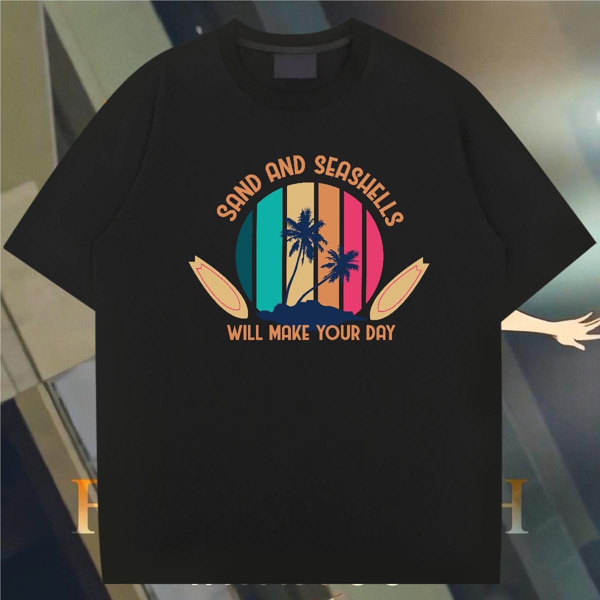 Comfortable skateboarding 100% Cotton 230g Men Tees Daily Outfit Breathable Soft T-Shirts New Arrival Black Oversized Tops