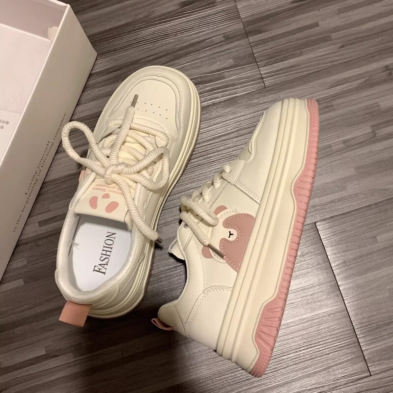 Ddmyoutdoor Spring New Student Casual Sports Women S Panda Color Blocked Black And White Board Shoes OUTDOOR