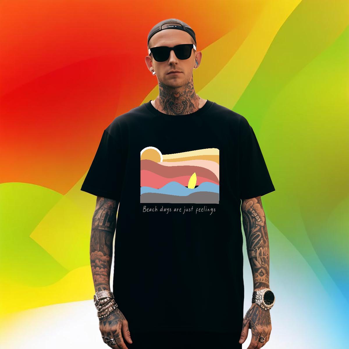 Popular Tshirt for Man Woman Sport 230g Pure Cotton Plus Size Custom Breathable Short Sleeve wave Mens T Shirts Classic Casual Wear