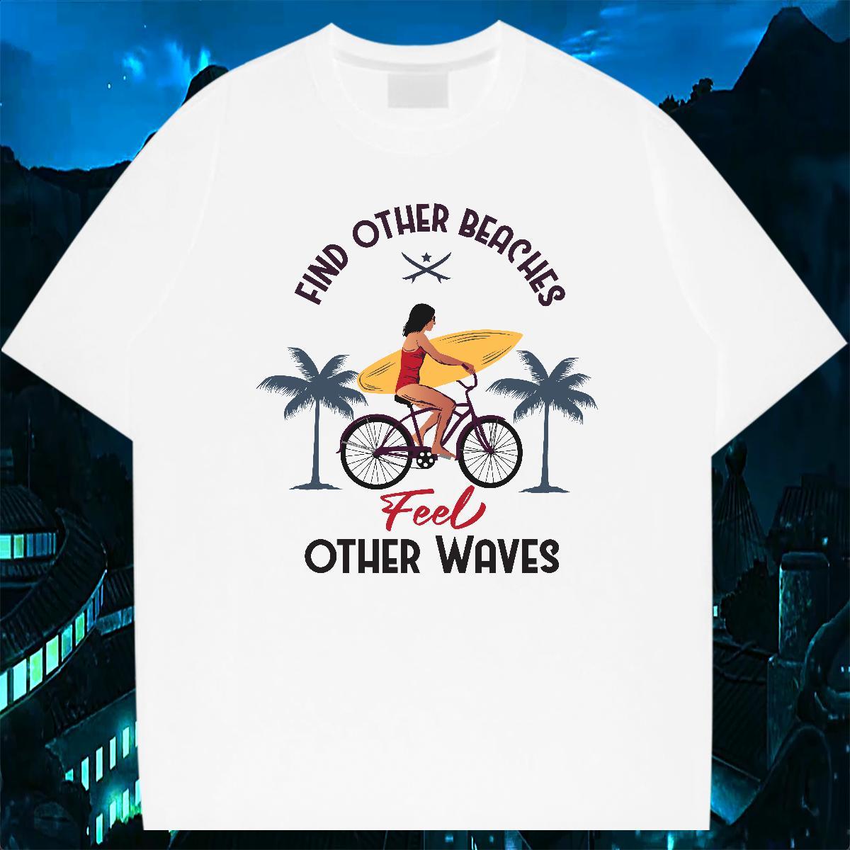Loose palne 100% Cotton 230g Mens Tshirts Beach Breathable Short Sleeve T-Shirts Custom Custom Anime Tees