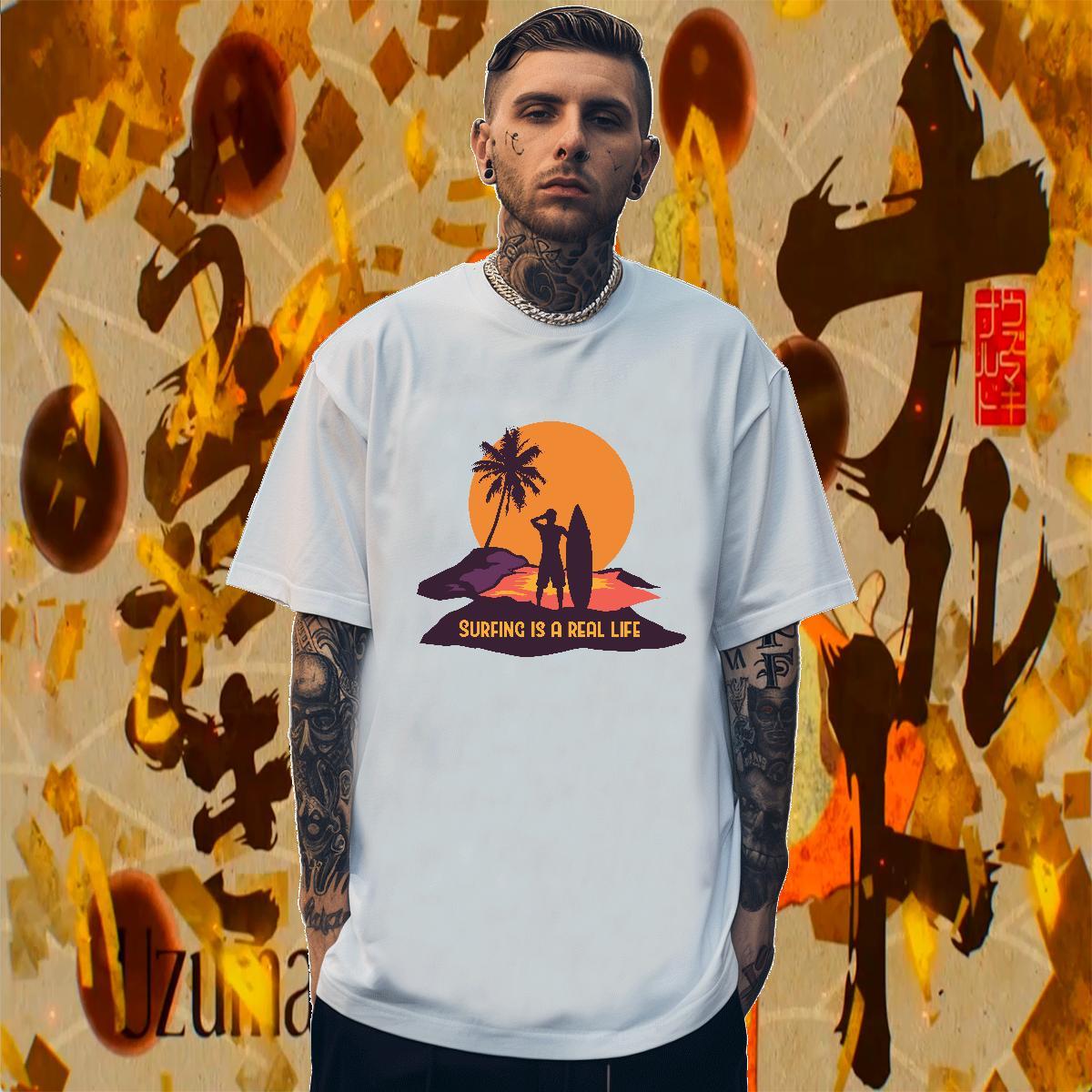 Free Shipping Men Tees Home Outdoor 100% Cotton 230g Skull Short Sleeve Soft skateboarding T shirt Factory Direct Tops Tees
