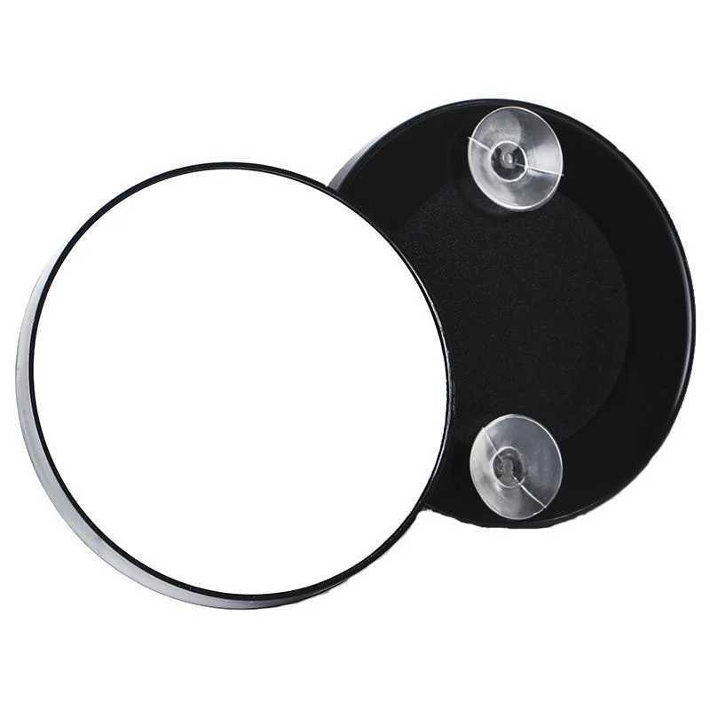5X/10X/15X Magnifying Mirror with Suction Cup Round Cosmetics Makeup Mirror Shaving Bedroom Compact Magnification Vanity Mirrors Y240819