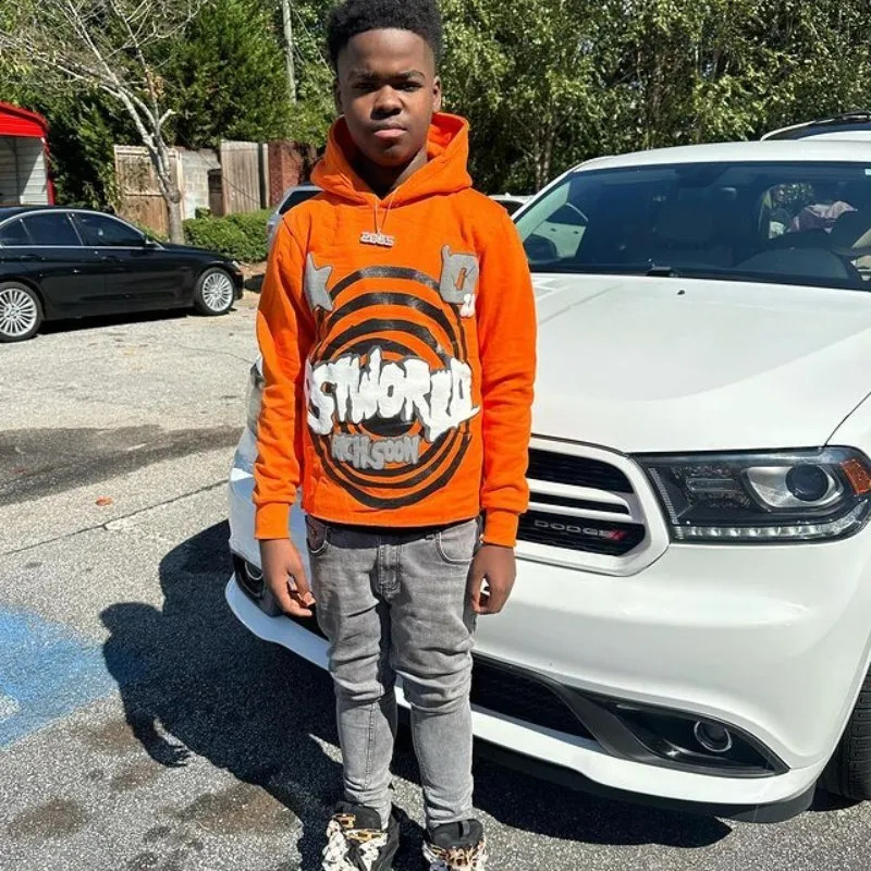 Aesthetic High Street Colorful Letter Oversized Hoodie Women Y2K Vintage Harajuku Casual Loose Pullover Men Sweatshirt Top 240820