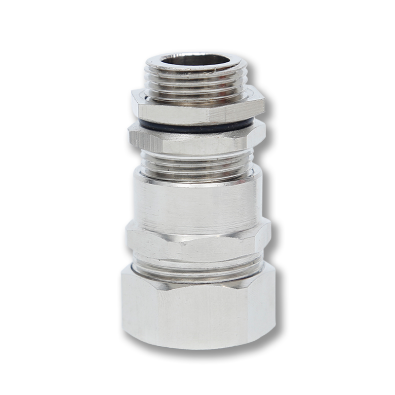 Double locking joint 304 stainless steel corrugated pipe waterproof gland stuffing box explosion-proof cable sealing lock