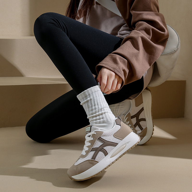 Ddmysports Autumn New Korean Edition Breathable Forrest Gump Ins Student Casual Thick Soled Running Shoes For Women Q OUTDOOR