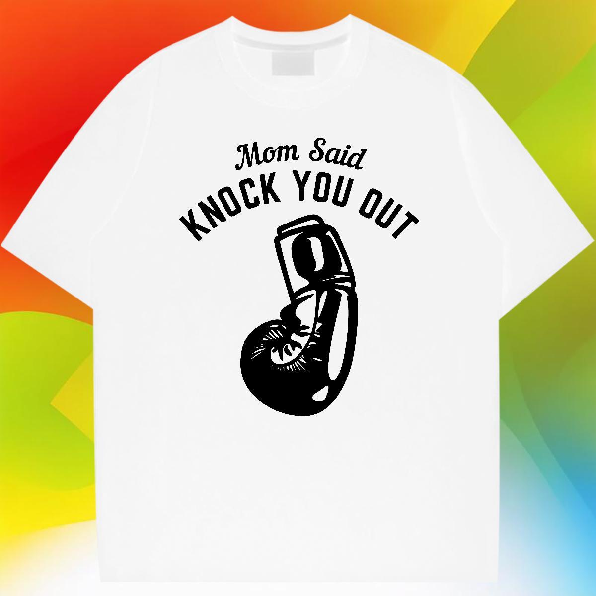 Cool Design boxing gloves 230g Pure Cotton Tshirt for Man Woman Street Casual Breathable Short Sleeve T-Shirts for Men New Arrival Custom Cartoon Top 