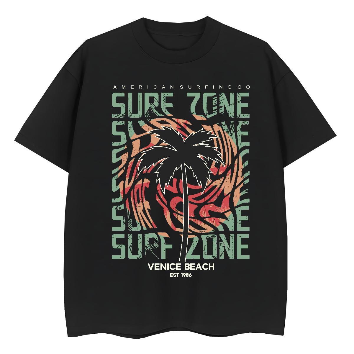 Factory Direct Men Clothes T-Shirt tree High Street Hip Hop 100% Cotton 230g Tops Tees Breathable Crew Neck Unisex Men T Shirts DIY Printed