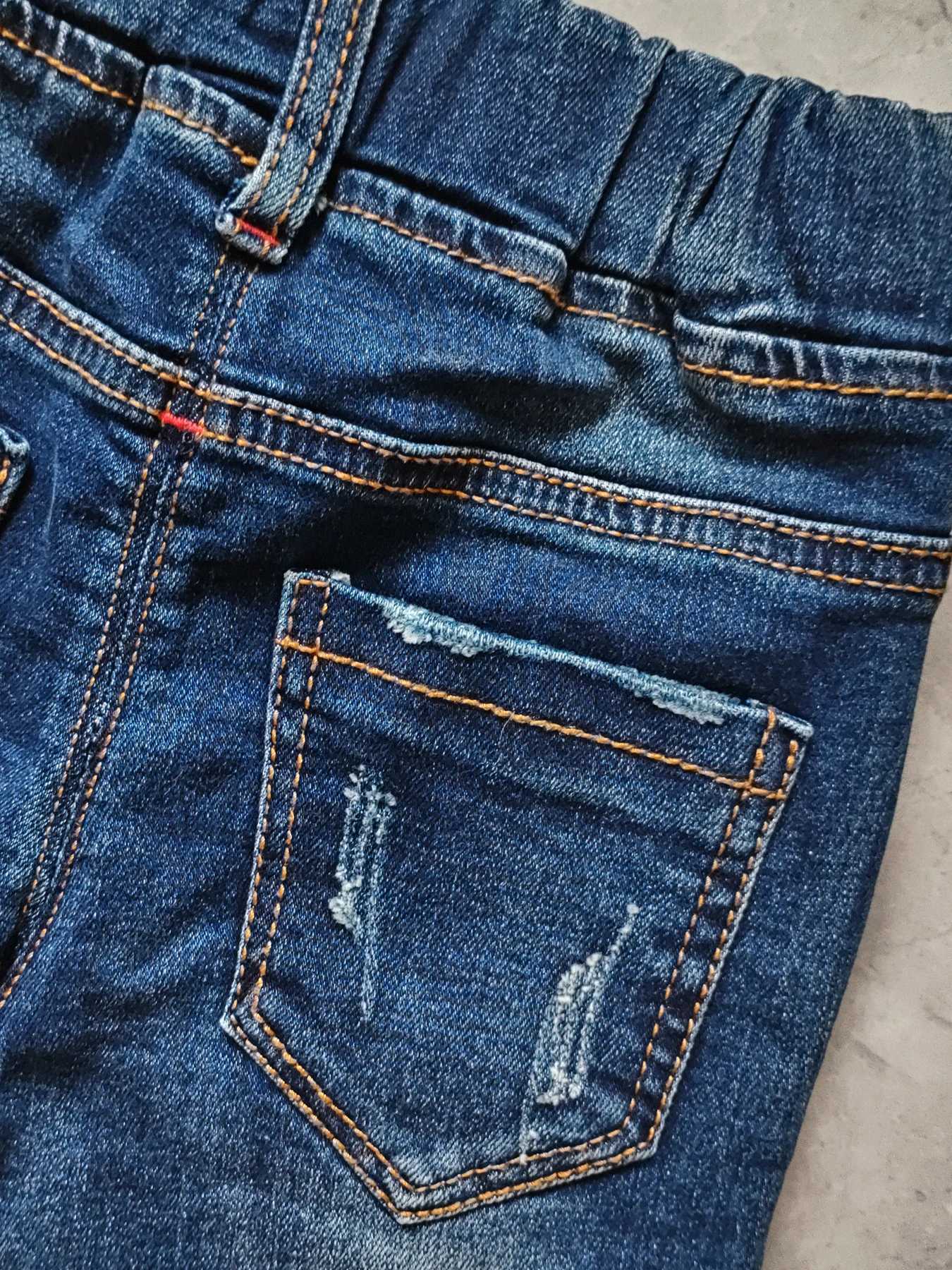 5131 18M-5-year-old childrens boys jeans soft denim Trouser elastic waist childrens jeans childrens jeansW240819