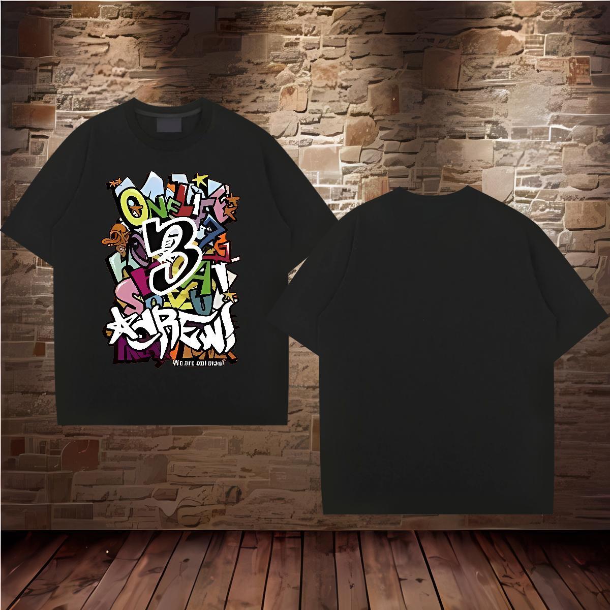 Brand letter 230g Pure Cotton Men Tshirts Casual Short Sleeve Soft Mens T Shirts New Designer Skull Tops