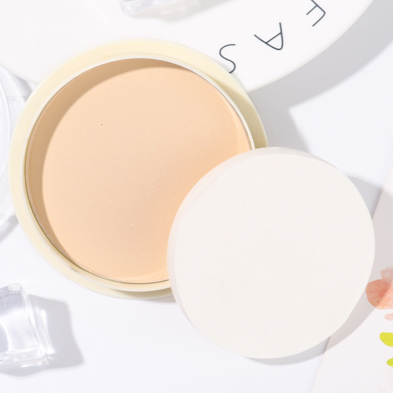 Fair Price White Cake Soy Milk Powder - Perfect for Student Makeup Setting and Skin Polishing