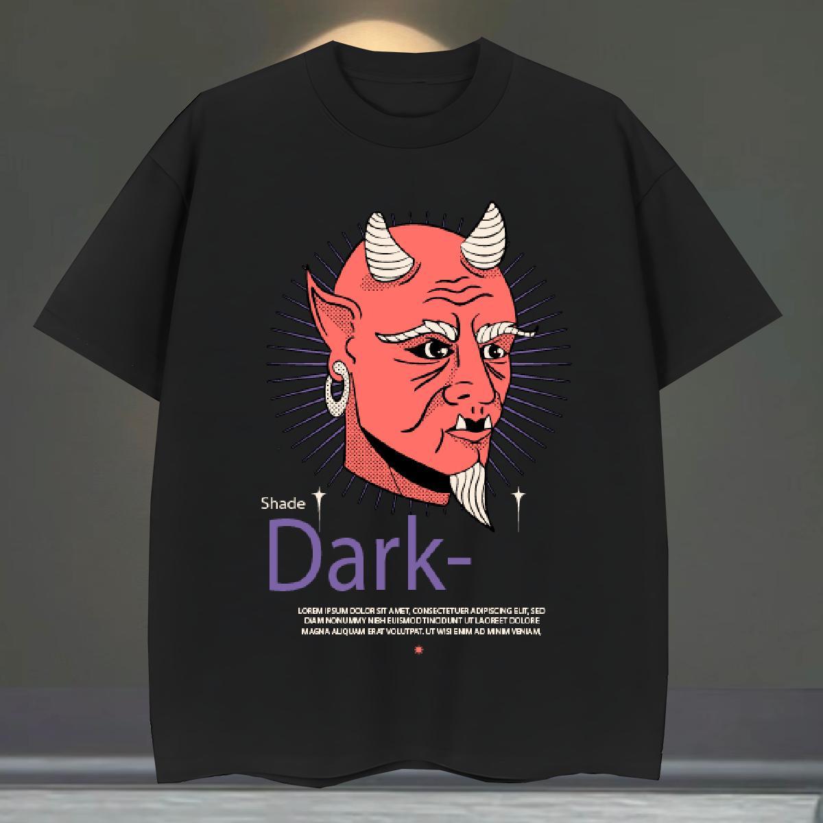 Popular Couples T Shirts Home Outdoor 230g 100% Cotton Custom Printing Breathable Short Sleeve Western style T Shirt For Man Casual New Polos