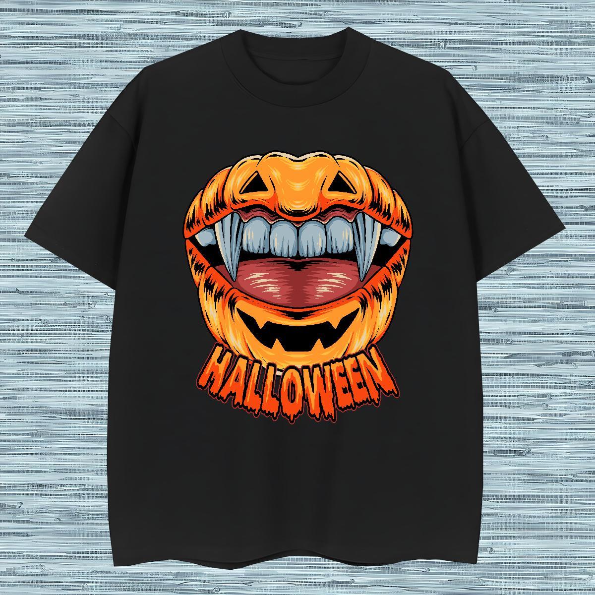 Soft T Shirts Men pumpkin Pure Cotton Summer Casual Oversized 4XL 230g 100% Cotton Men Clothes T-Shirt Factory Direct Tee Shirt