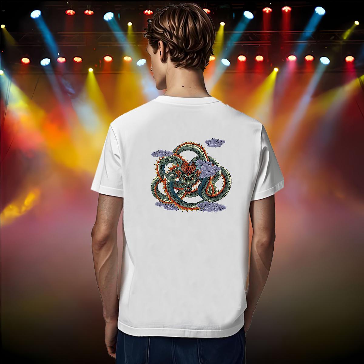 T Shirt For Man 100% Cotton 230g fierce Casual Crew Neck Breathable Custom Printing Men Tees Designer Free Shipping Tops Tees