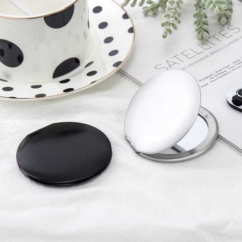 Small Makeup Mirror Cosmetic Magnifying Make Up Mirror for Purse Travel Bag Home Office Mirror Y240819