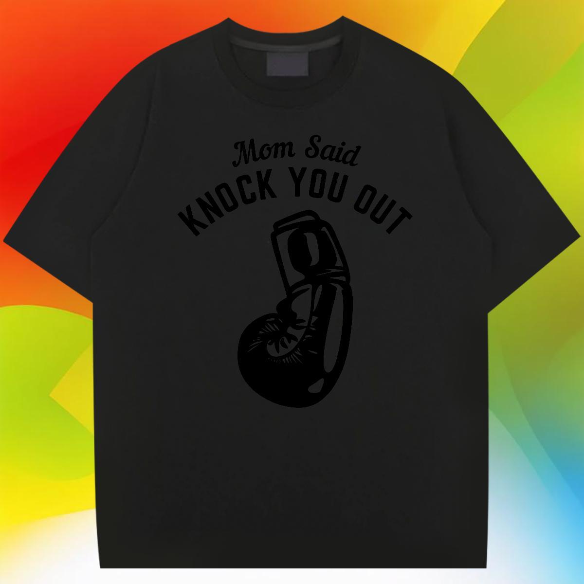 Cool Design boxing gloves 230g Pure Cotton Tshirt for Man Woman Street Casual Breathable Short Sleeve T-Shirts for Men New Arrival Custom Cartoon Top 