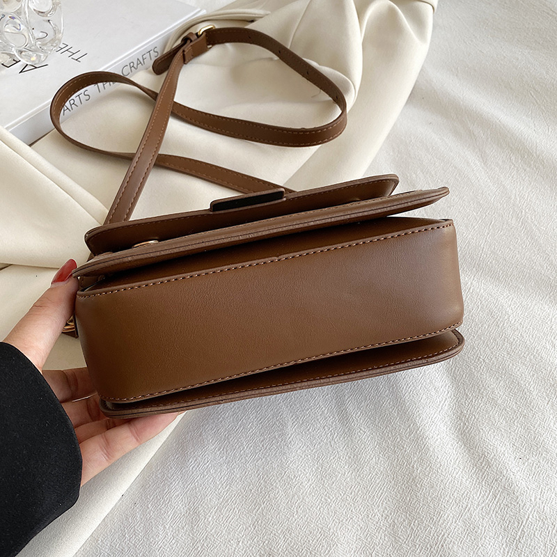 Shoulder for Women Handbag - Fashion Crossbody Bags Vintage Underarm Bag Square Satchel