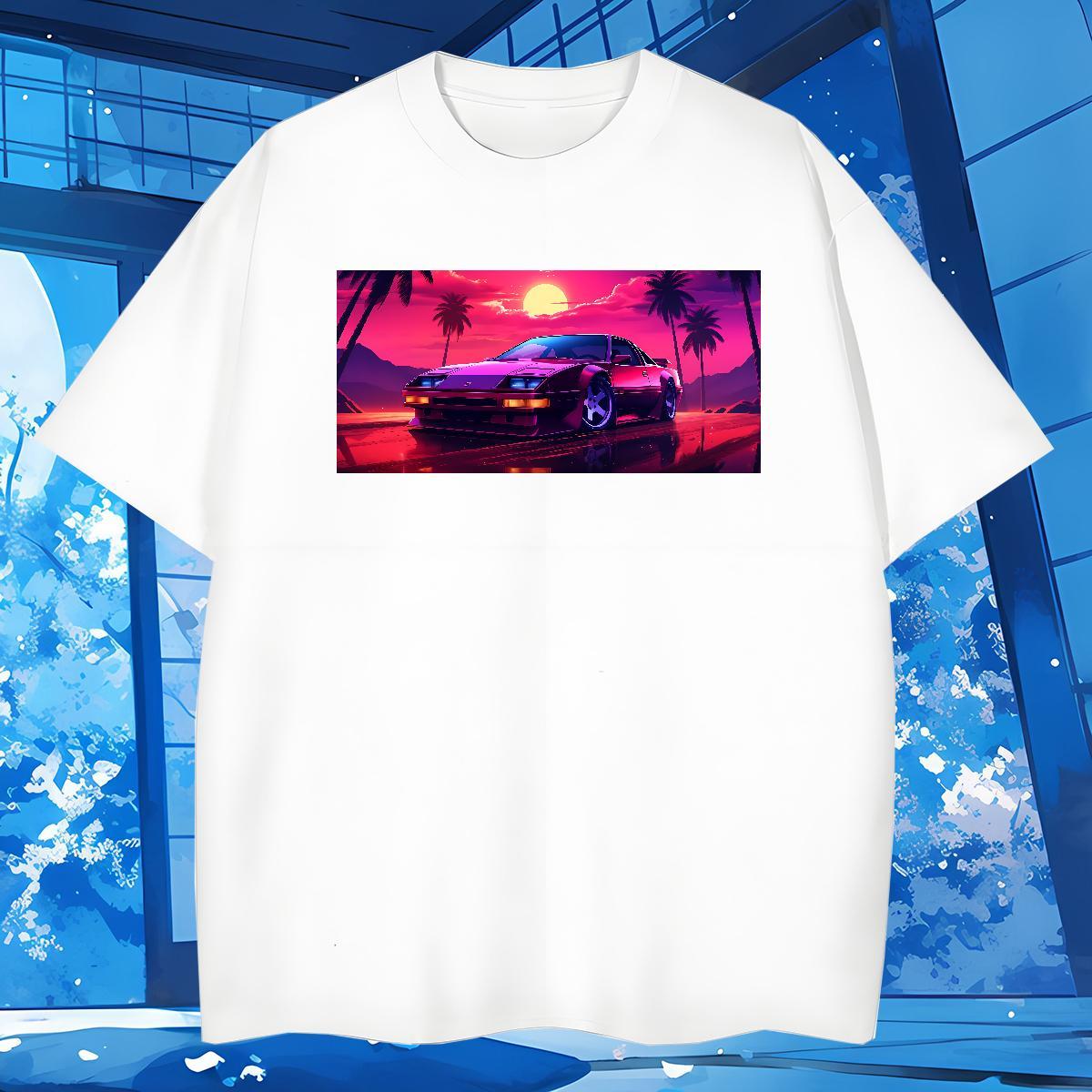 Classic car T shirt Daily Wear Tshirt for Man Woman 100% Cotton 230g New Designer Breathable Short Sleeve Oversized 3XL 4XL Tee Shirt