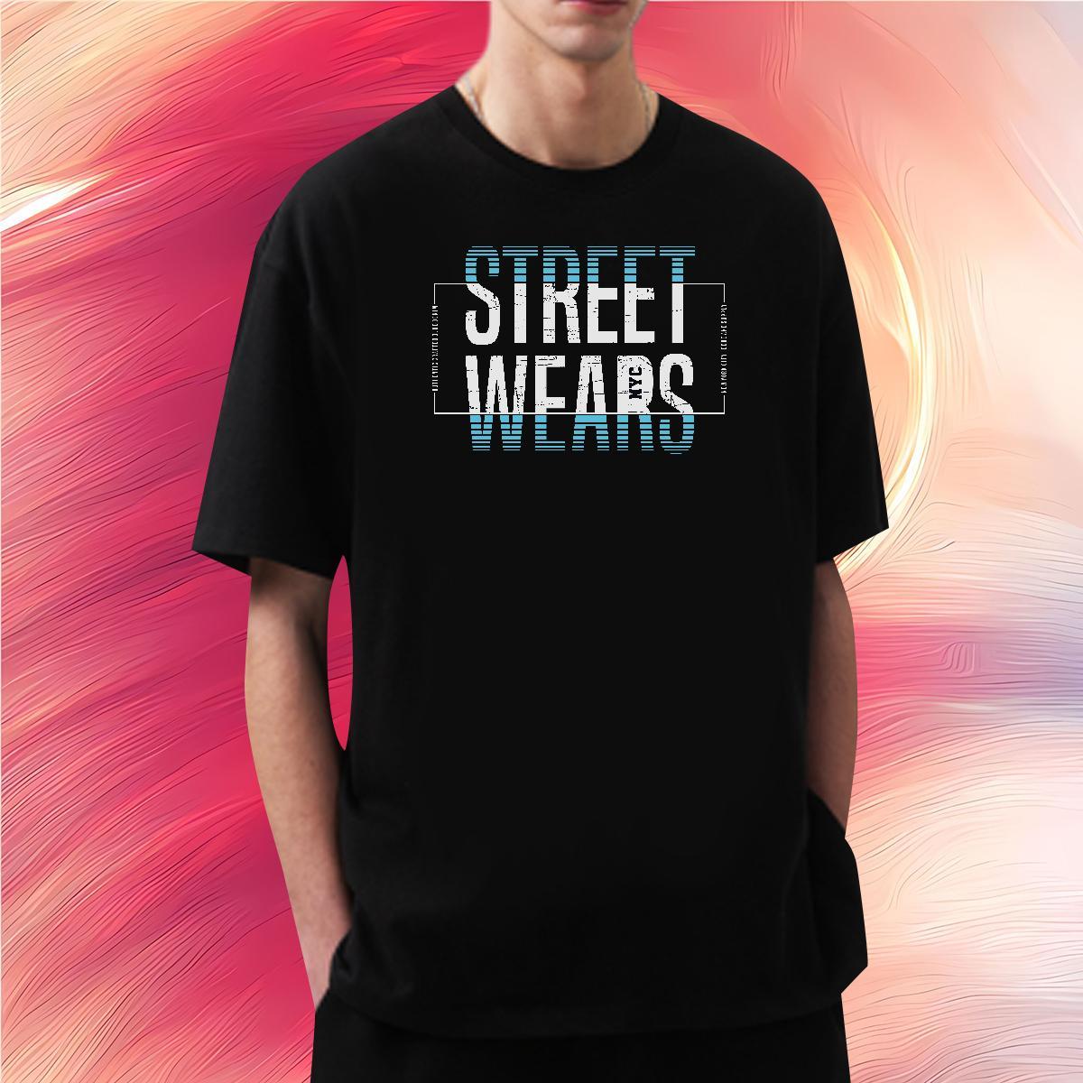 Cool letter 230g Cotton Tshirts Street Casual Breathable Crew Neck T-Shirts 2024 Designer DIY Printed Clothes