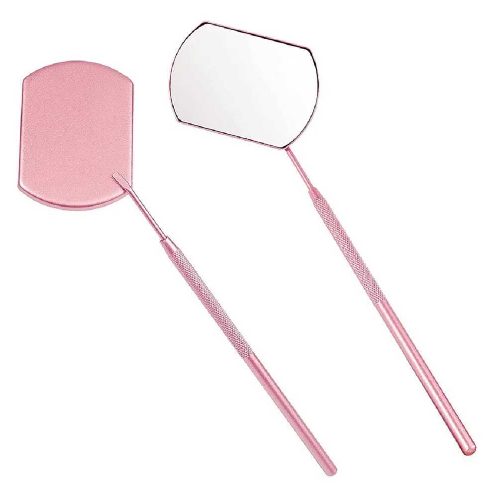 Multifunction Eyelash Mirror Magnifying Beauty Long Handle Mirror For Checking False Eyelashes Extension Grafting Makeup Tools Y240819