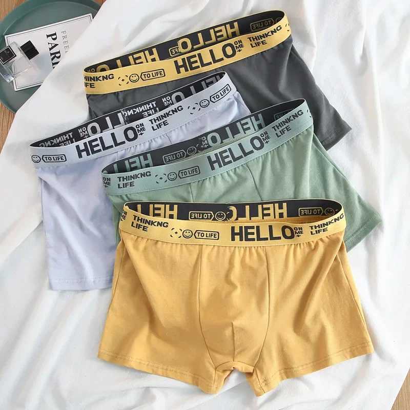 Fashion Men Panties Boxershorts Man Underwear Breathable U Convex Boxers Male cuecas Plus Size Underpants calzoncillo hombre NEWXJ240815
