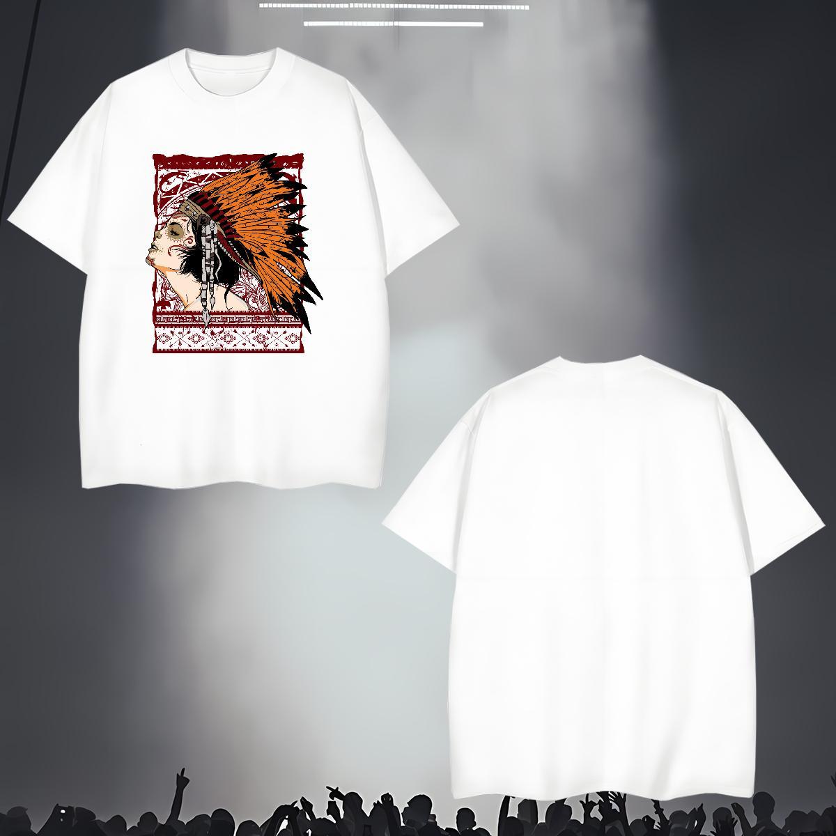 Man T Shirts 230g Cotton man Casual Breathable Soft Customized Couples T Shirts Fashion New Wholesale Tops Shirt