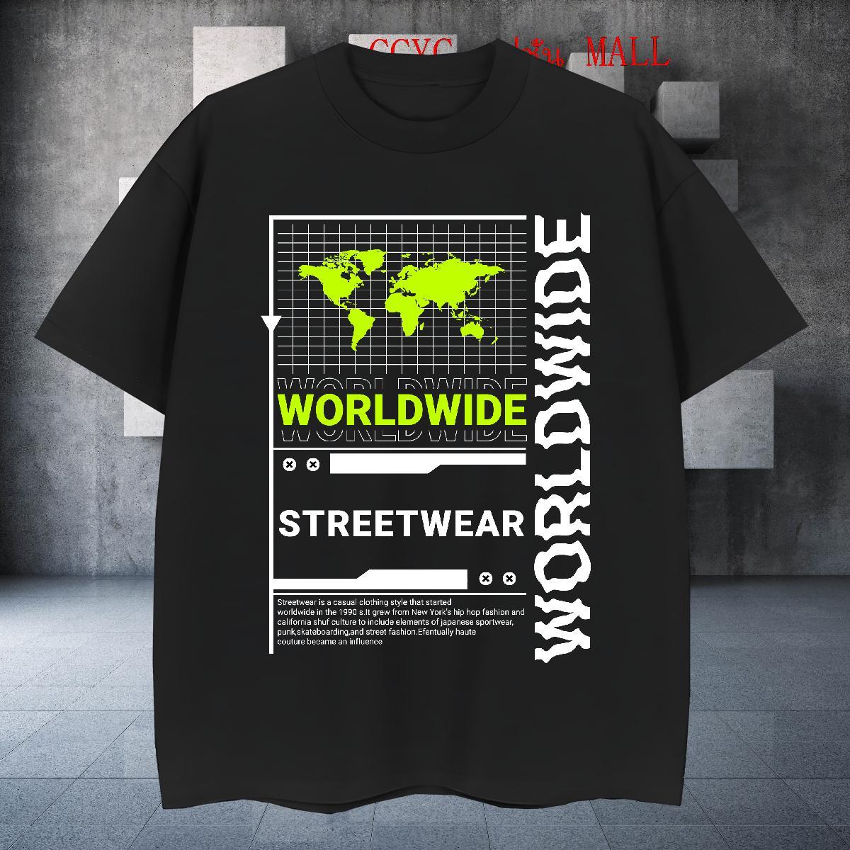 Free Shipping worldwide T-Shirts for Men Home Outdoor Men Tops Tees 230g 100% Cotton Fashion Design Short Sleeve Soft DIY Anime Tee Shirt