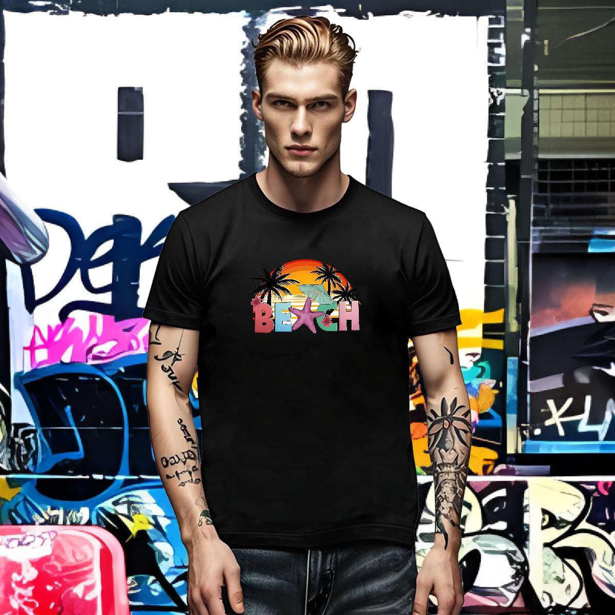 Fashion Design Couples T Shirts sun Home Outdoor 230g Pure Cotton Tops Shirt Crew Neck Designer Man T Shirts Custom Printing