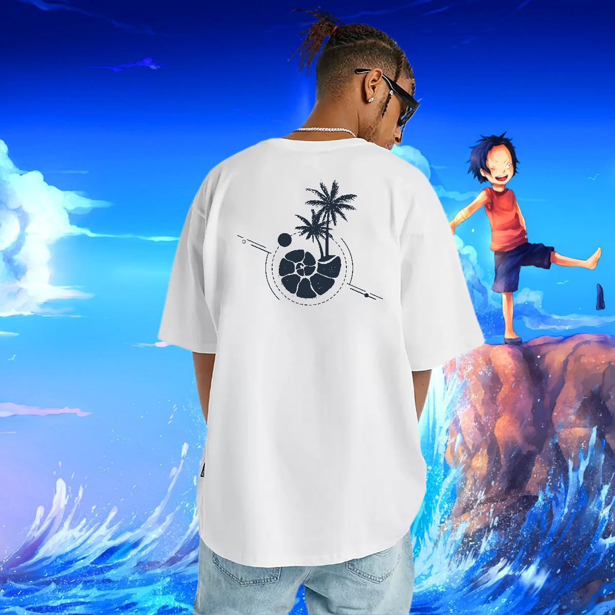 New Arrival Tshirts tree Hip Hop 230g 100% Cotton Tees Short Sleeve O-Neck Designer Men T Shirts Floral Print