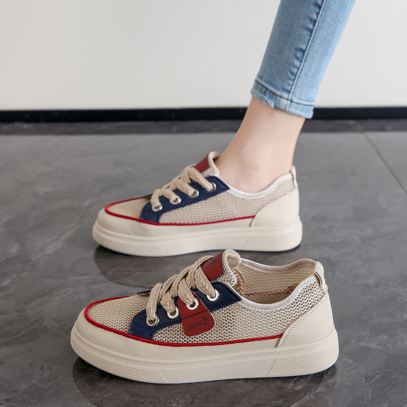 Ddmysports Little White Summer New Korean Edition Instagram Female Student Leisure Open Network Versatile Women S Shoes Street Shooting Trend Q OUTDOO