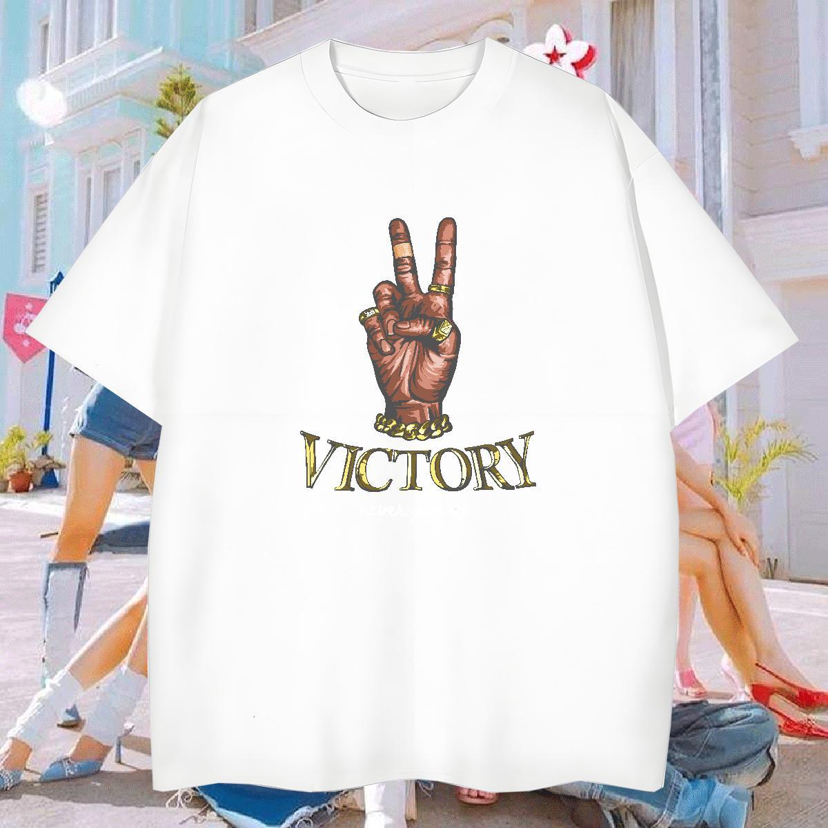 T shirt 230g 100% Cotton hand- Home Outdoor O-Neck Short Sleeve Customized Print Men Tops Tees Casual New Popular Tshirts