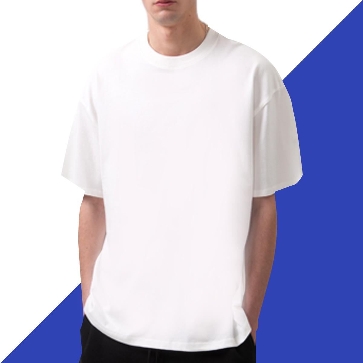 Brand letter 230g Cotton Men Tees Sport O Neck Short Sleeves T-Shirts for Men Customized Oversized 3XL 4XL Top Tees