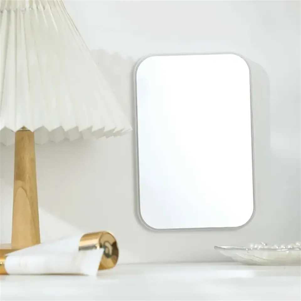 8-Inch Desktop Makeup Mirror Portable Princess MirrorTable Desk Wall Hanging Dual-Purpose Square Mirror Y240819