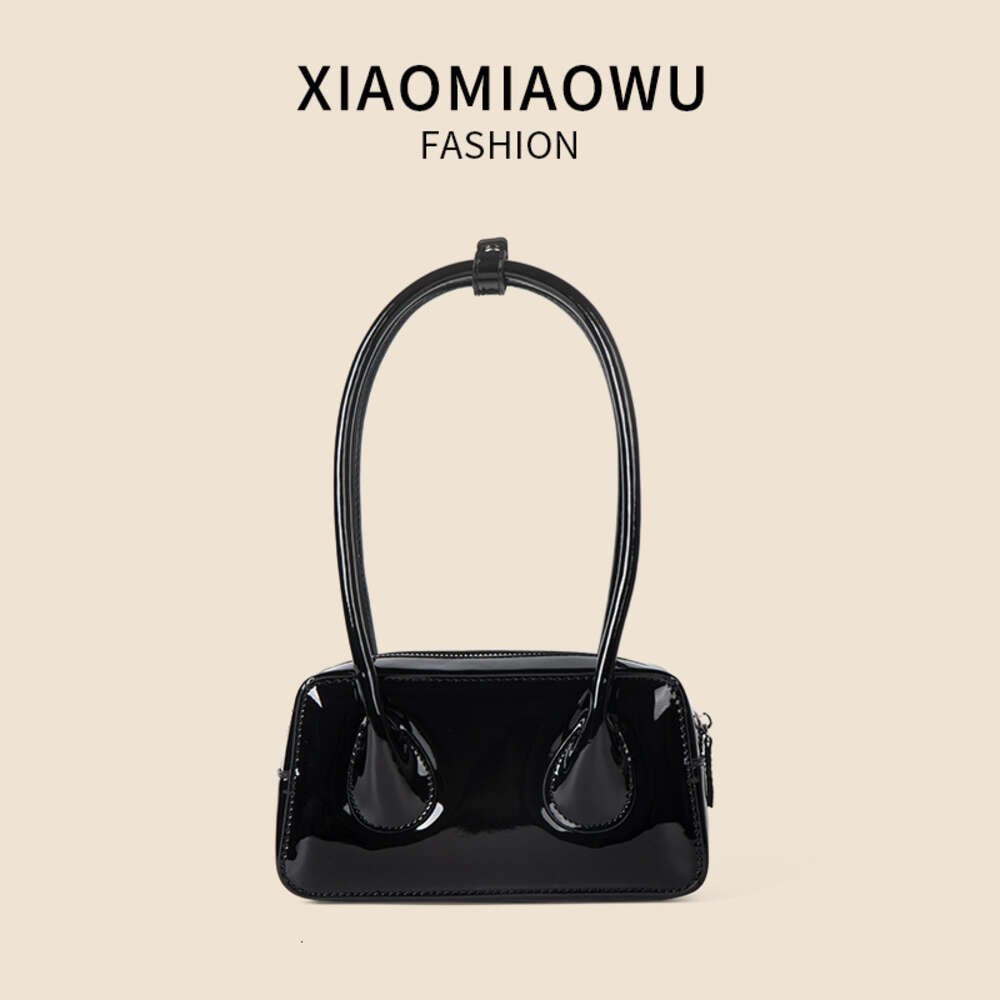 PU Macaron Korean Pink Soft Leather Underarm Bag, niche fashion, high-end sense, summer versatile hand-held shoulder bag