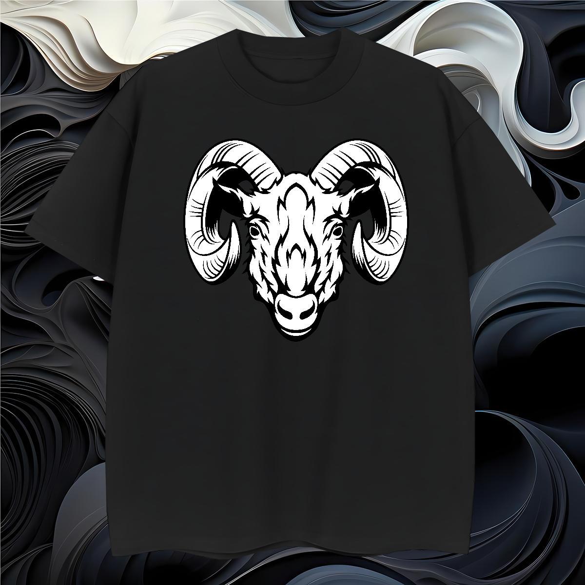 New Designer Tshirts sheep Street Wear 230g Cotton Tops Tees O-Neck Short Sleeve Classic Man T Shirts Custom Big Size