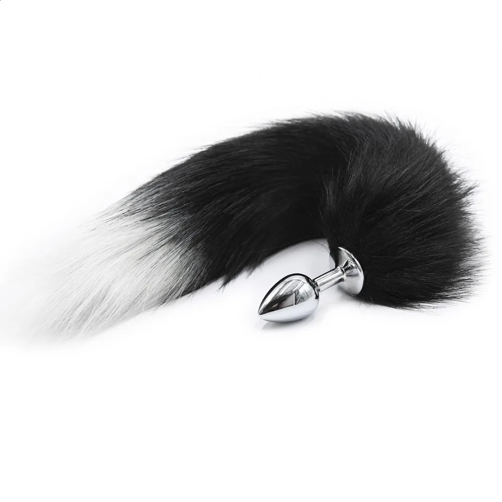 Small 1.82.2cm Fox Tail Sex Toys Anal Plug Role-playing Adult Game Couple Training Rabbit Tail Butt Plug Anal Toys for Couple 240813