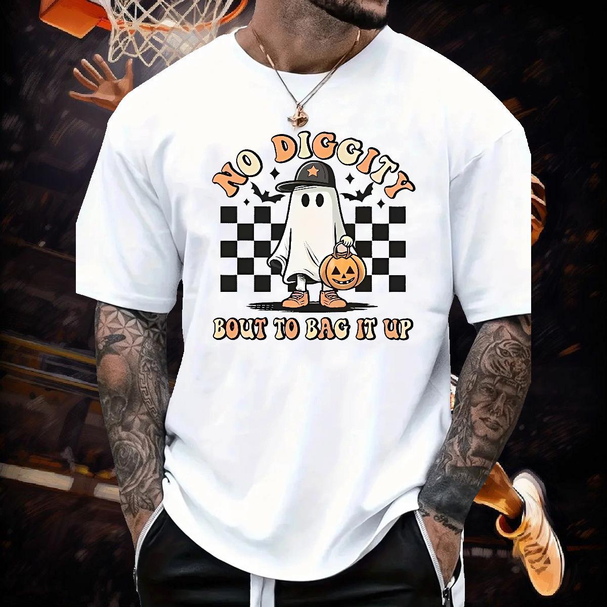 Casual New pumpkin Tshirt for Man Woman 230g Cotton Man T Shirts Black Oversized Casual Daily Wear Breathable Crew Neck Brand Top Tees