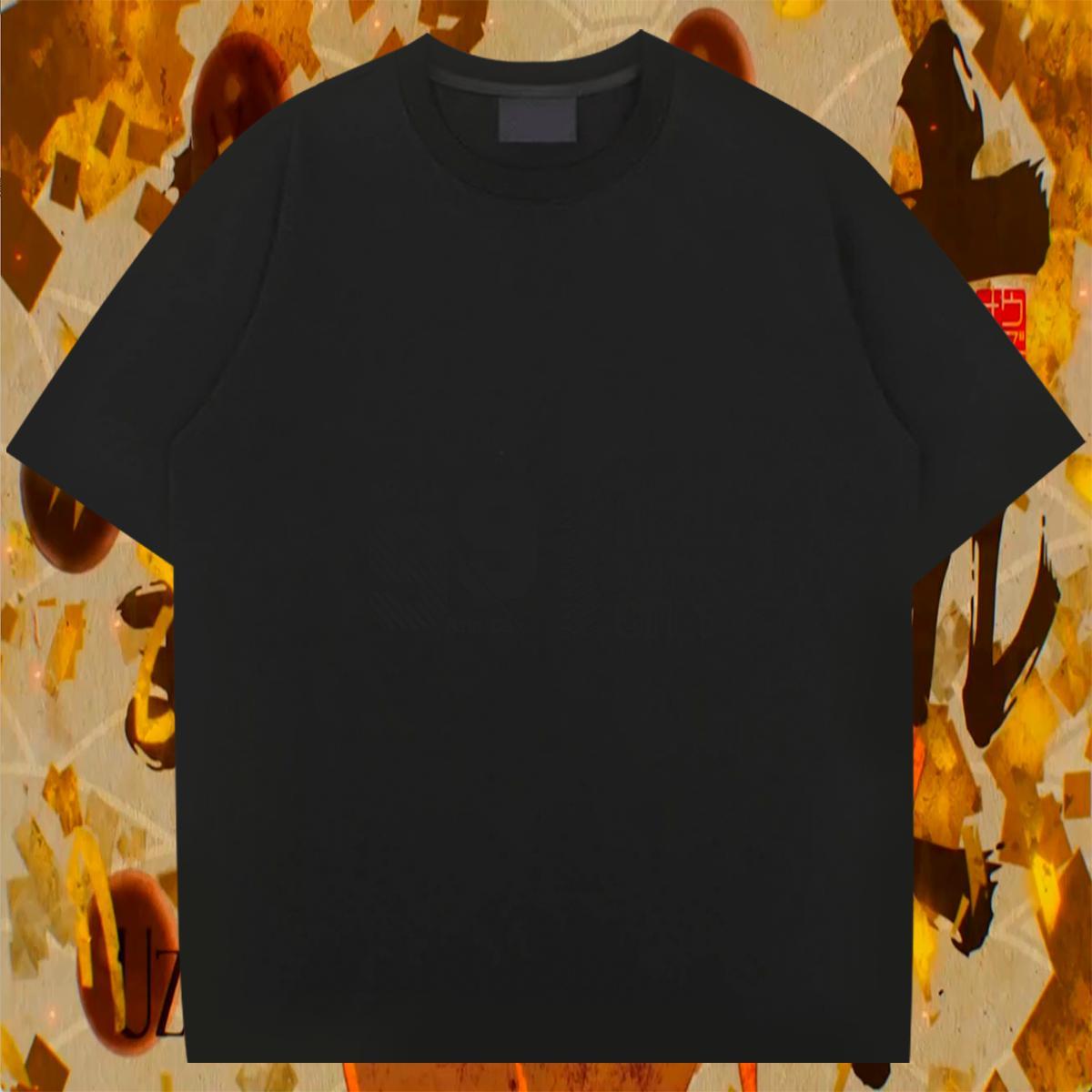 Brand Men Tops Tees Sports Casual 100% Cotton 230g Black White Breathable Soft letter Mens T Shirts Factory Direct Tops Shirt