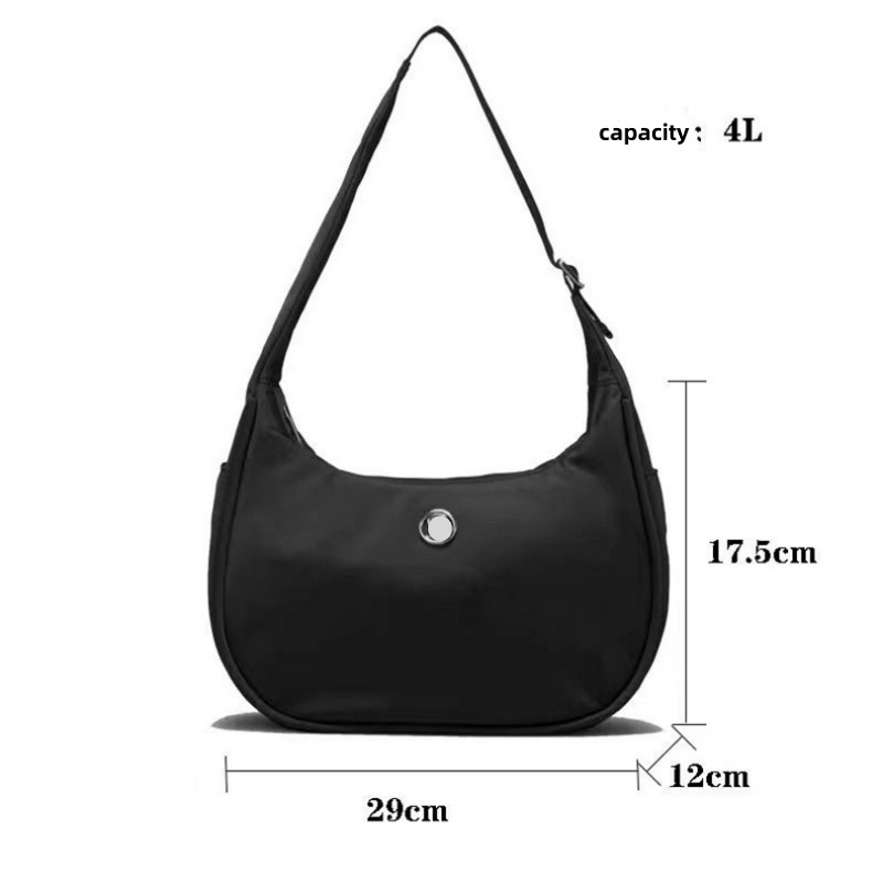 Mini Shoulder 4L Women Lady Shopper Bag Portable Handbags With Zipper