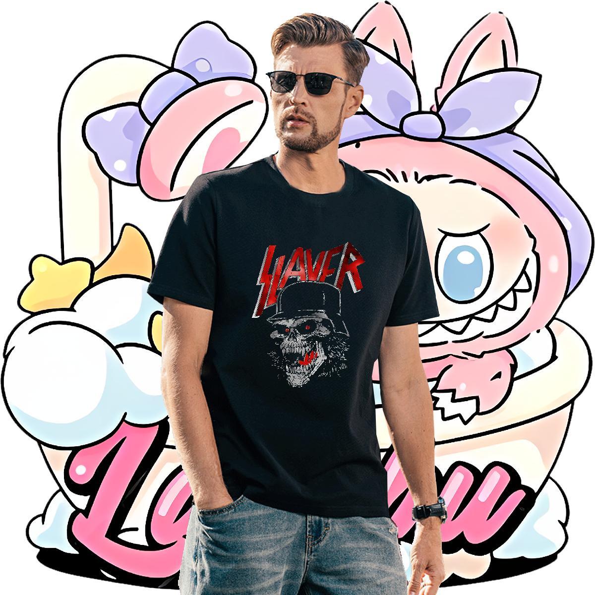 DIY Customized scary Tshirts 230g Cotton T Shirt For Man Oversized 4XL Home Outdoor Breathable Short Sleeve Cool Top Tees