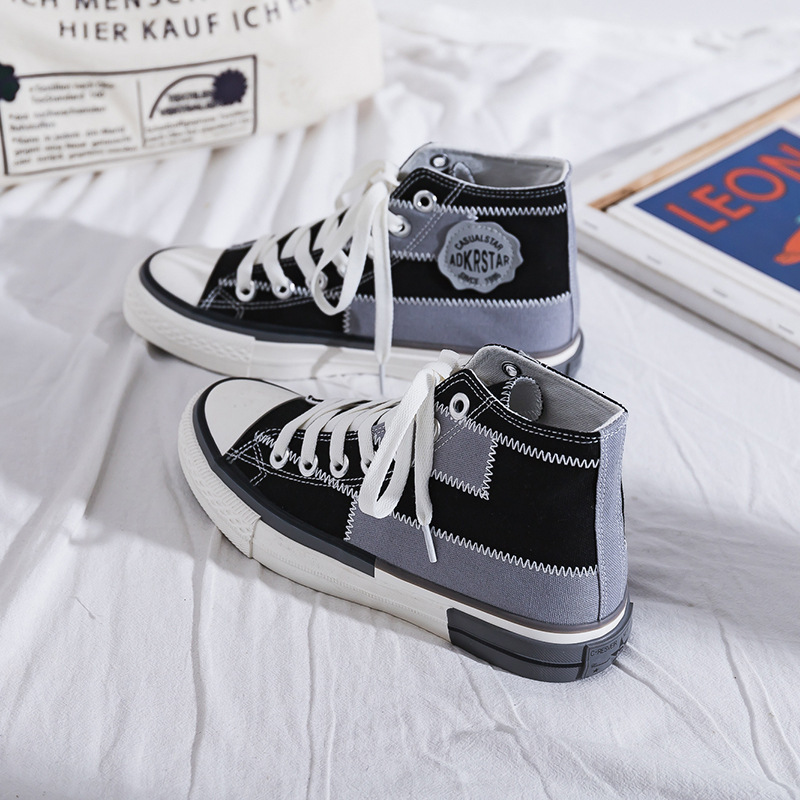 Ddmysports Korean Version High Top Canvas For Women New Ulzzang Autumn Ins Benshan Trendy Shoes OUTDOOR