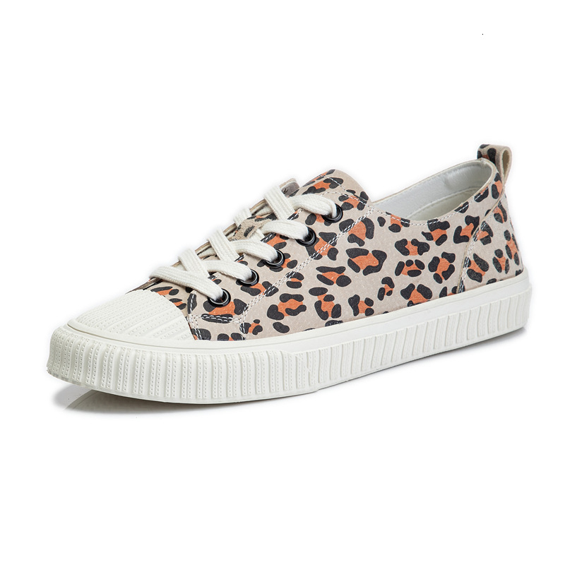 Ddmysports Spring New Genuine Leather Little White Flat Bottom Casual Sports Single Women S Soft Sole Shoes Trend OUTDOOR