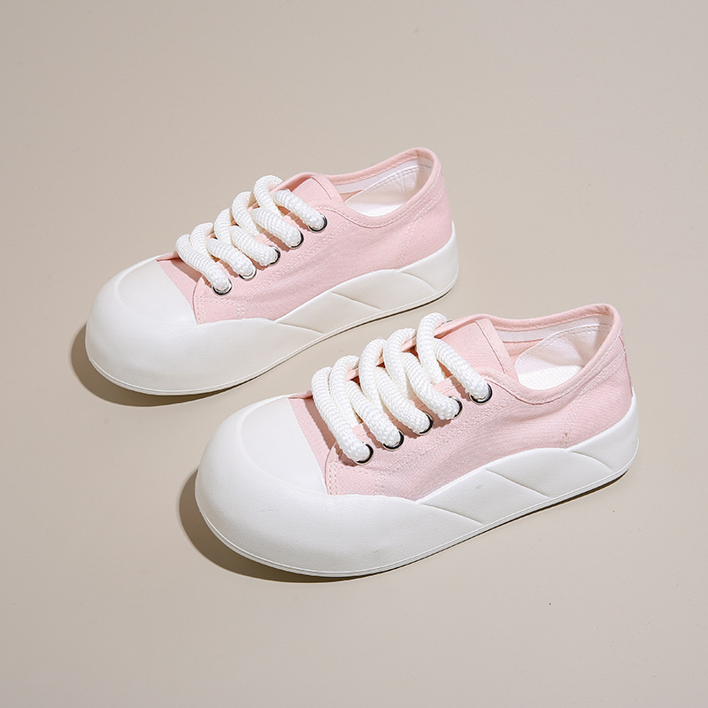Ddmysports Canvas Women New Student Korean Version Ins Versatile Thick Soled Board For Spring And Autumn Casual Shoes TP OUTDOOR