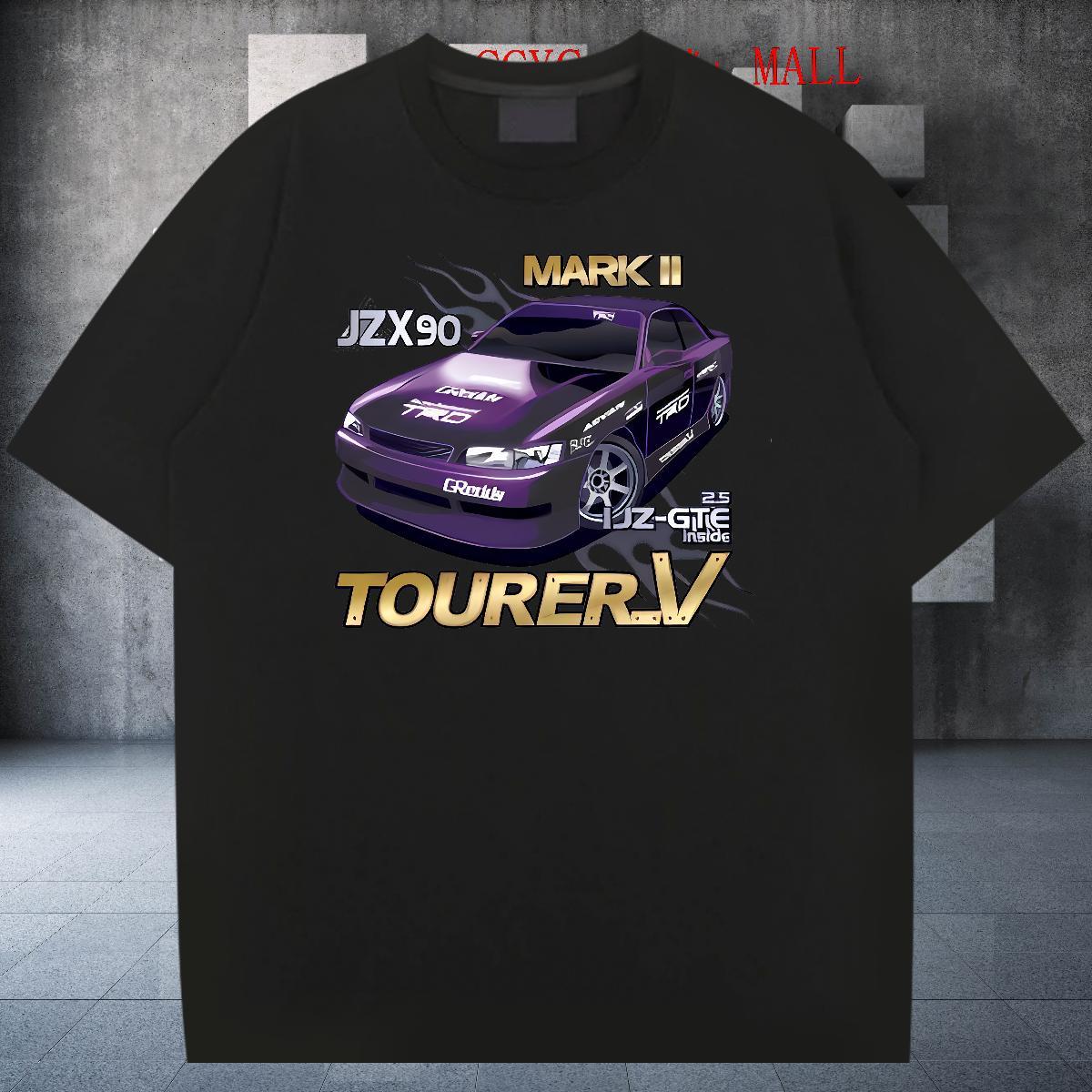 Comfortable Tshirt for Man Woman Casual Beach 230g Pure Cotton Anime Print O-Neck Short Sleeve beach T Shirts Men Wholesale Tops